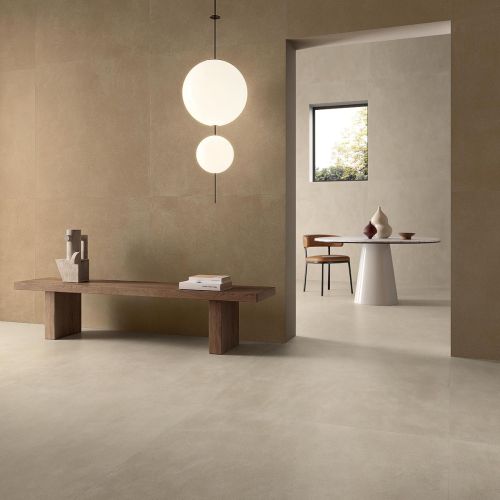 Terre Avorio Concrete Look Porcelain Tile