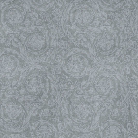 Versace Barocco Velvet Light Blue Porcelain Decorative Tile