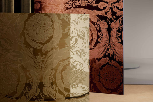 Versace Mirror/Barocco Mirror Bronze Porcelain Tile