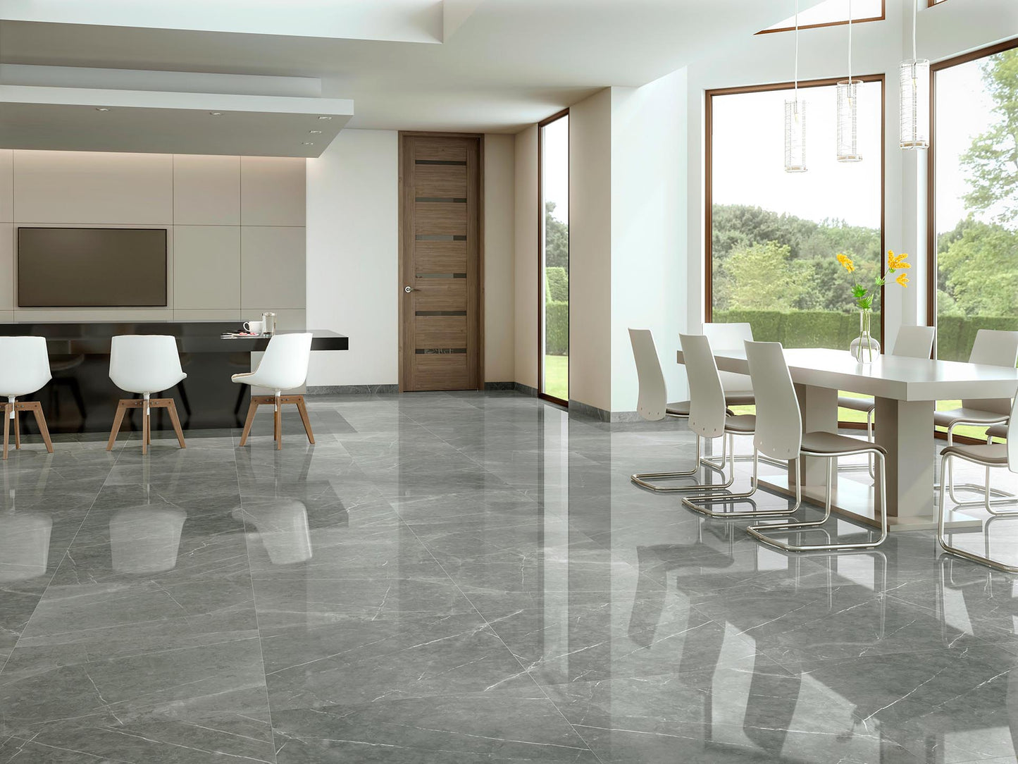 Altamura Gray Natural Stone Porcelain Tile