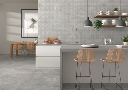 Soapstone Silver Natural Stone Porcelain Tile