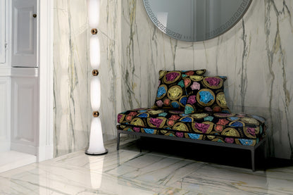 Versace Maximvs Calacatta Green Marble Look Porcelain Tile