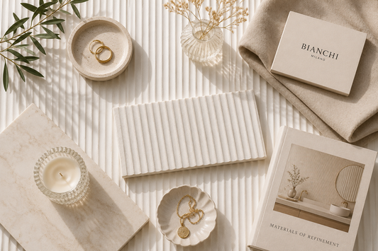 Integra White Fluted Porcelain Wall Tile