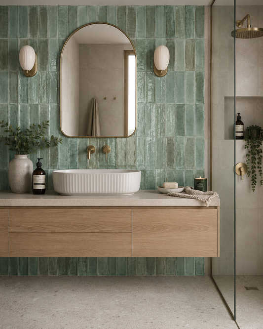 Hanoi Jade Gloss Subway Tile