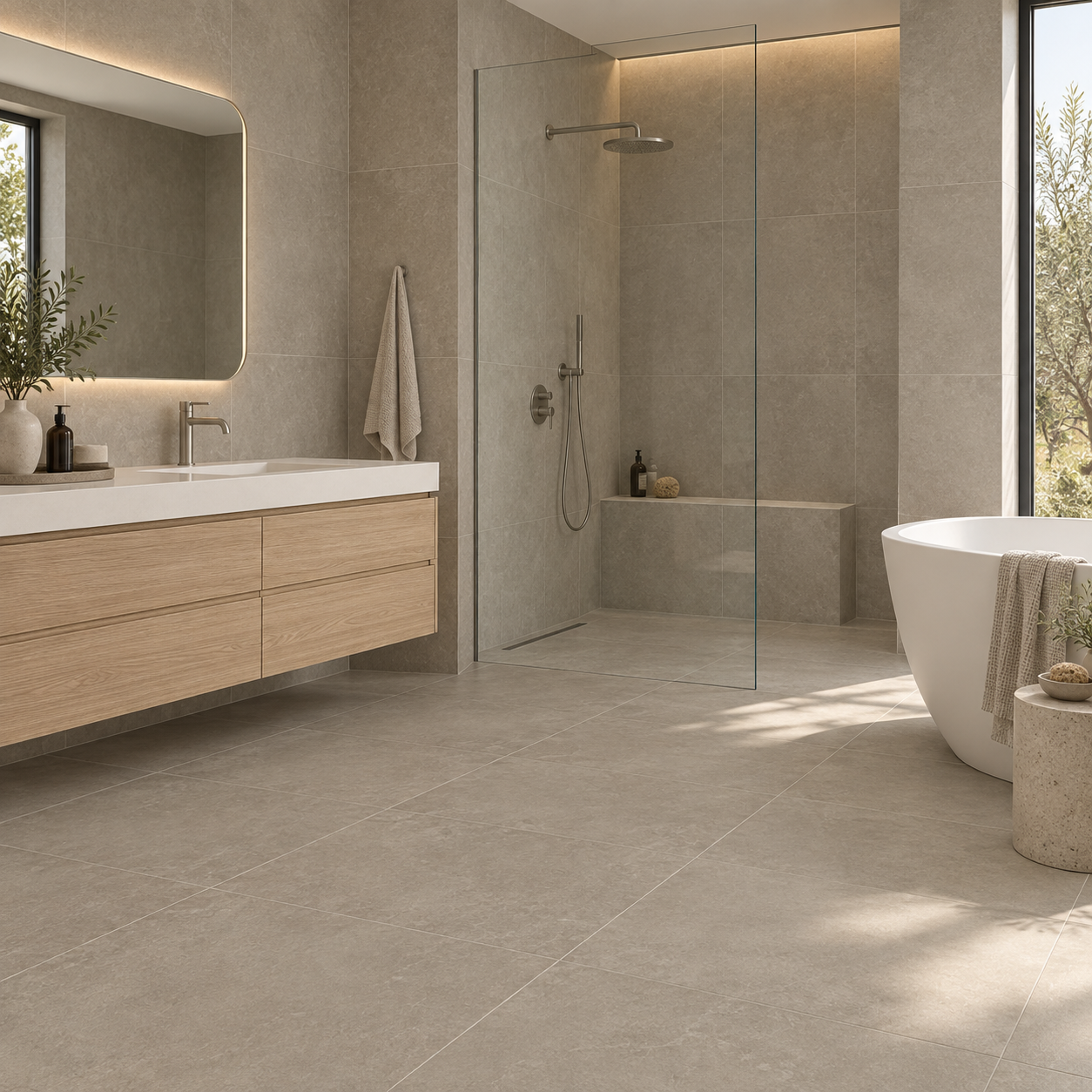 Natural Argil Stone Look Porcelain Tile