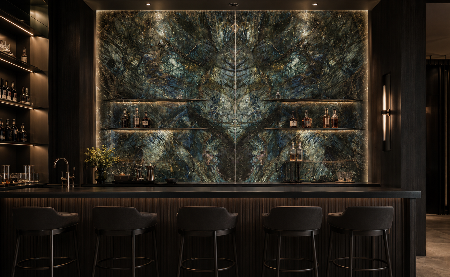 Labradorite Royale Stone Look Porcelain Slab