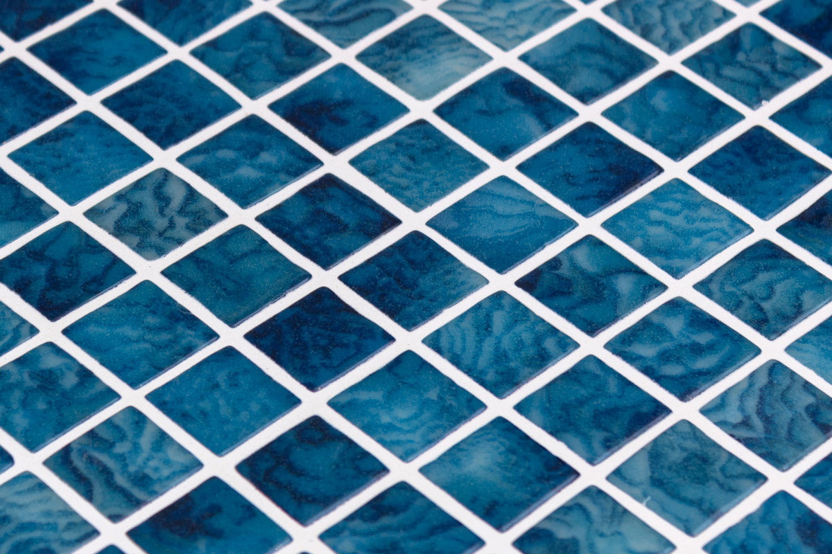 Aqualuxe Arrecife Blue Mosaic Tile