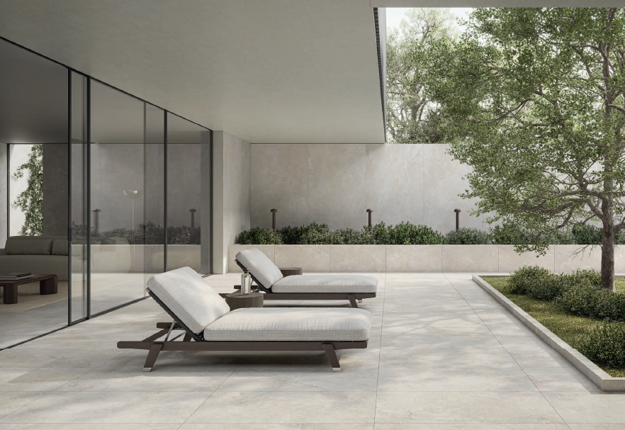 Arcadia Bianco Natural Stone Porcelain Tile
