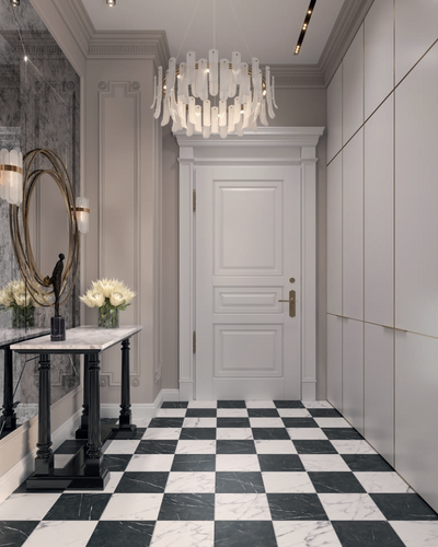 Dama Bianco Carrara Porcelain Stone Look