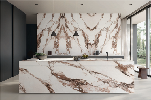 Porceluxe Porcelain Slab Calacatta Prestigio