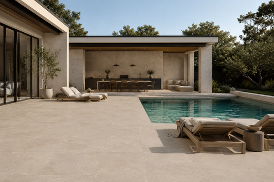 Arcadia Beige Natural Stone Porcelain Tile
