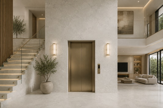 Travertini Grigio Cross Cut Natural Stone Porcelain Tile