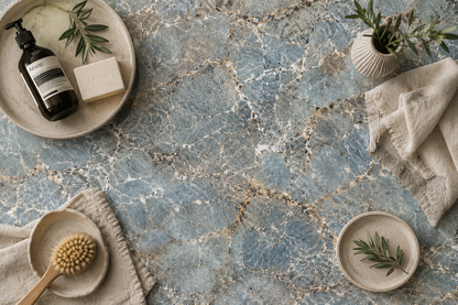 Porceluxe Amazonite Stone Look Porcelain Slab
