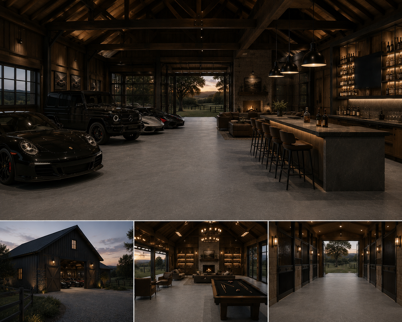 Ardesia Grafite Natural Stone Porcelain Tile