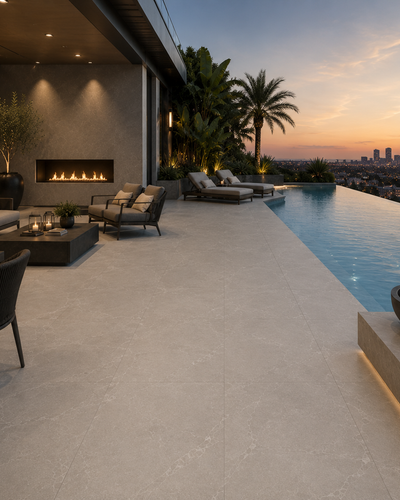 Ardesia Grey Natural Stone Porcelain Tile