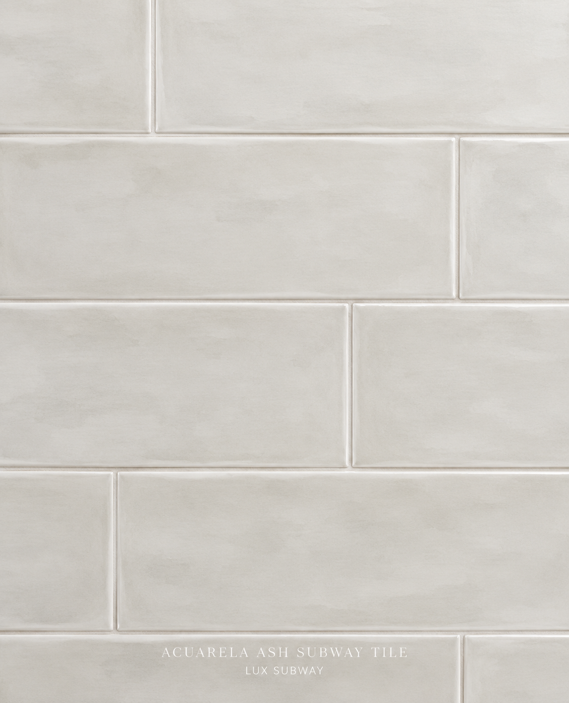 Acuarela Ash Subway Tile