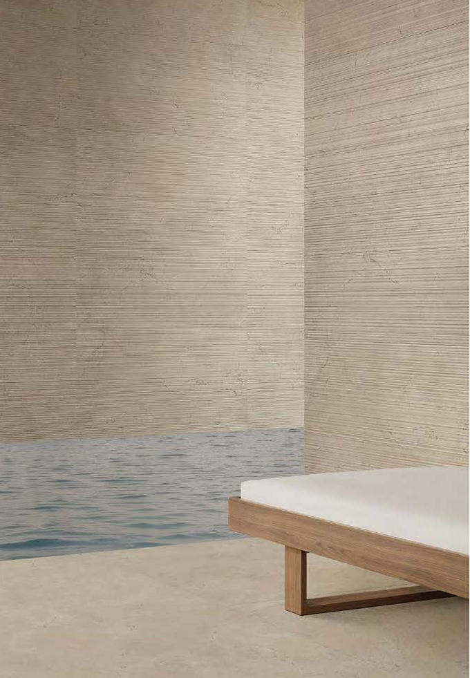 Calcis Corda Natural Stone Look Porcelain Tile