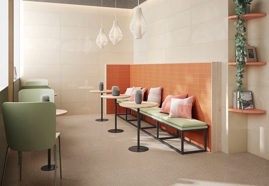 Torcello Cotto Ribbed/RVL Subway Tile