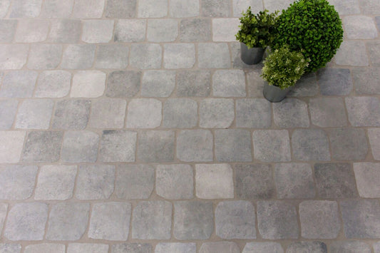 Country Cobble Stone Perla Porcelain Stone Look