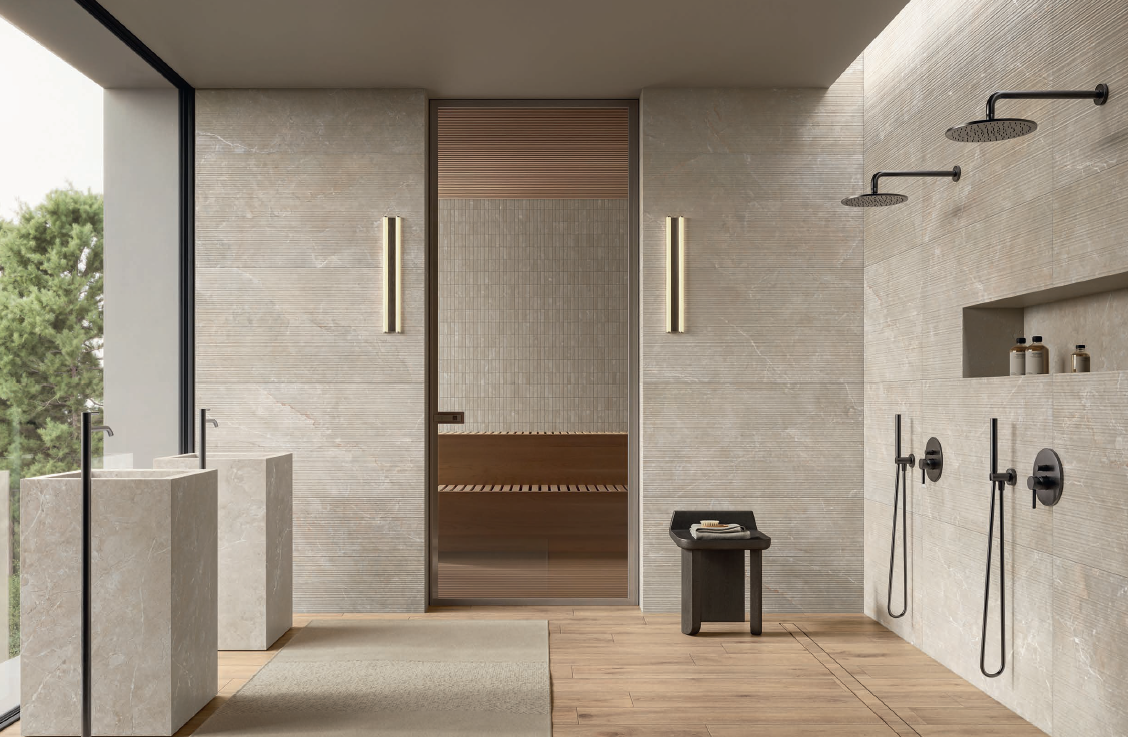 Arcadia Crema Natural Stone Porcelain Tile