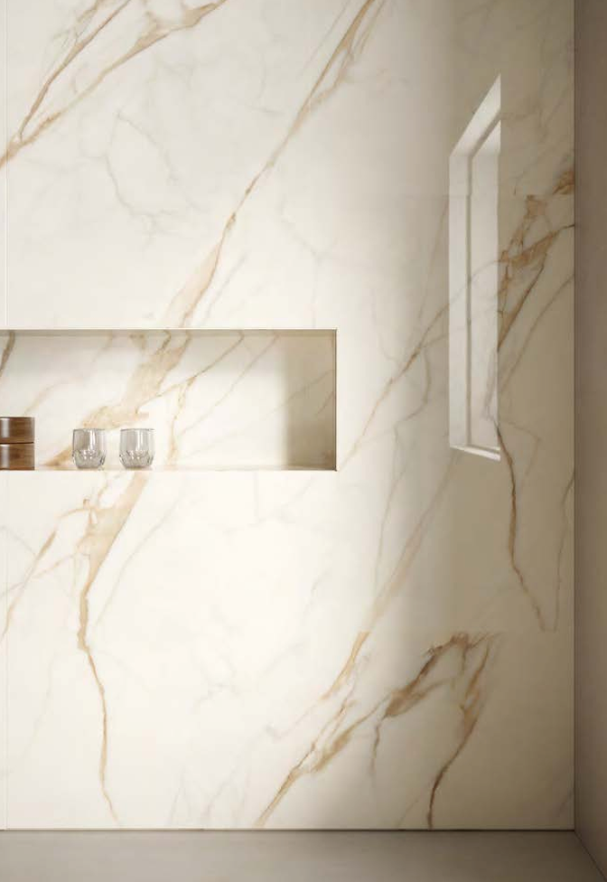 Marble Touch Calacatta Extra Marble Look Porcelain Look Tile