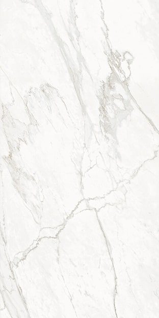 Porceluxe Grassi White Marble Look Porcelain Slab