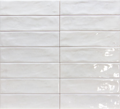 Hanoi White Gloss Subway Tile
