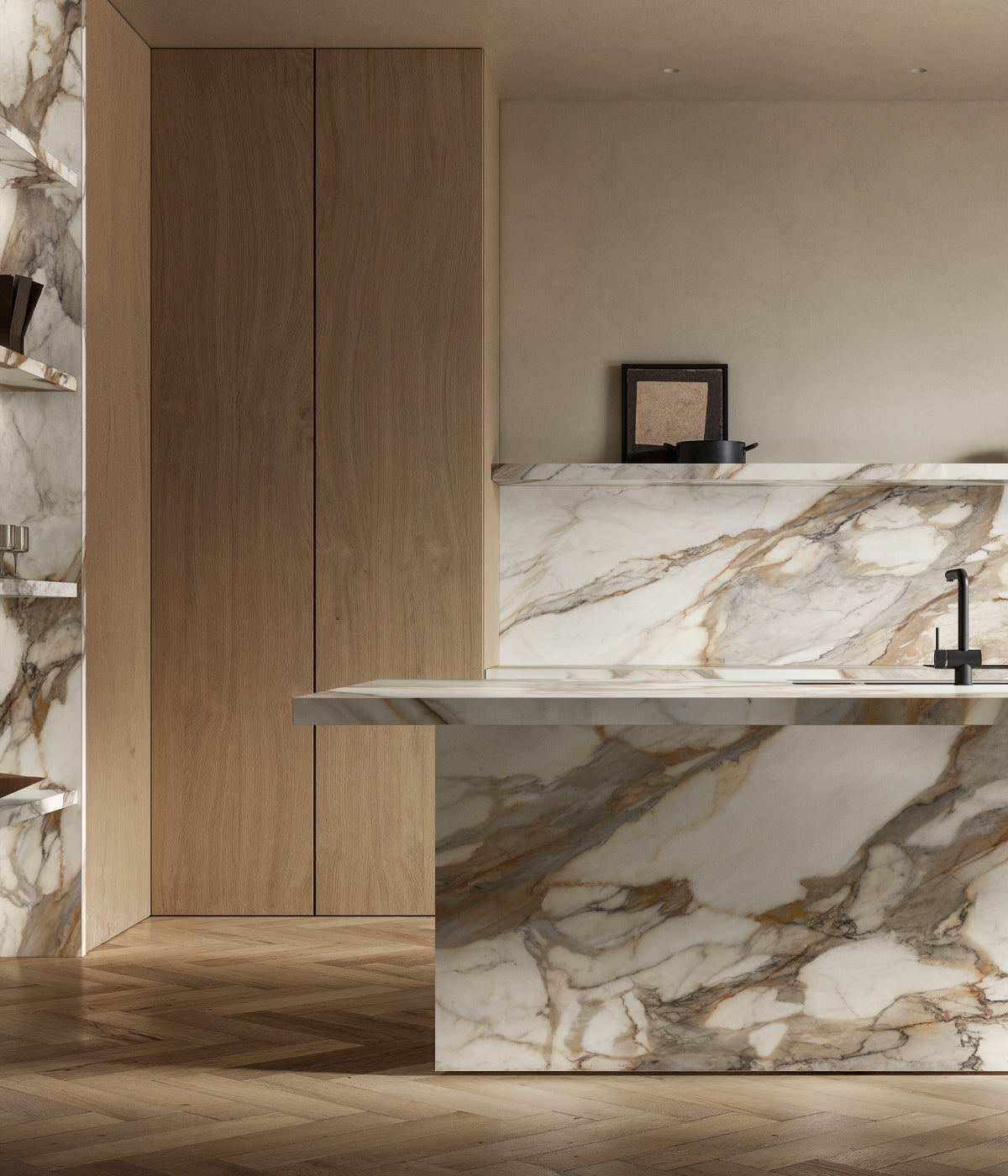 Porceluxe Porcelain Slab Calacatta Antico