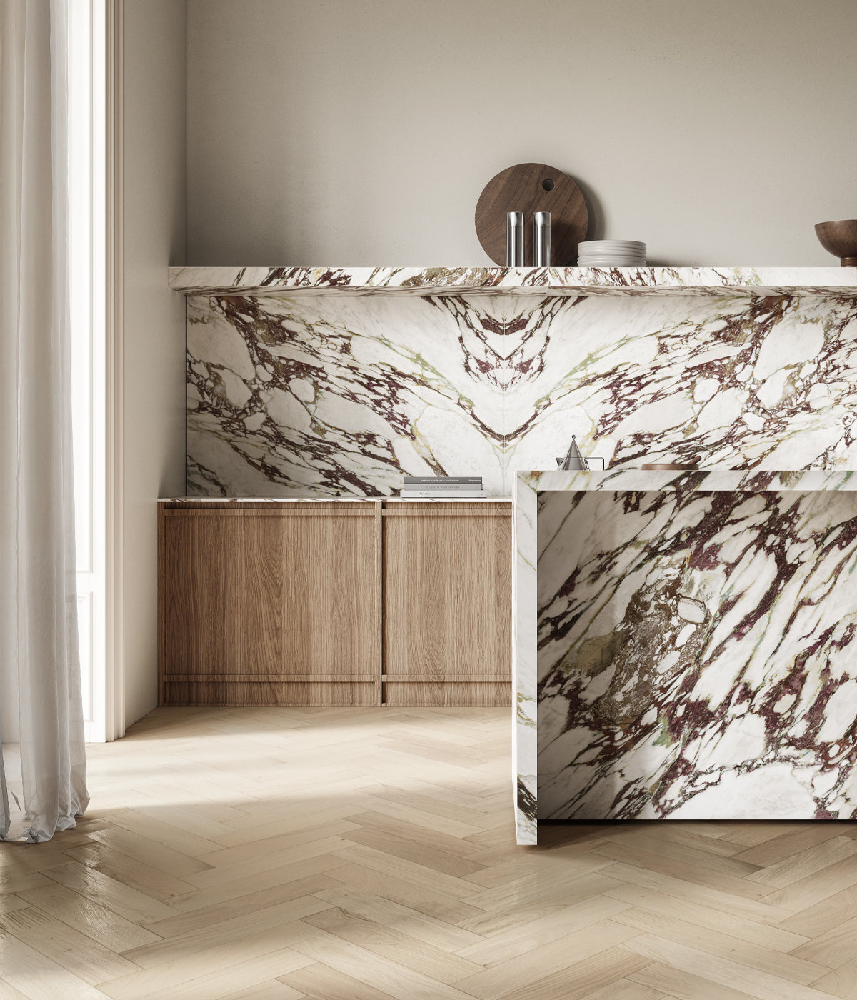 Porceluxe Porcelain Slab Calacatta Viola