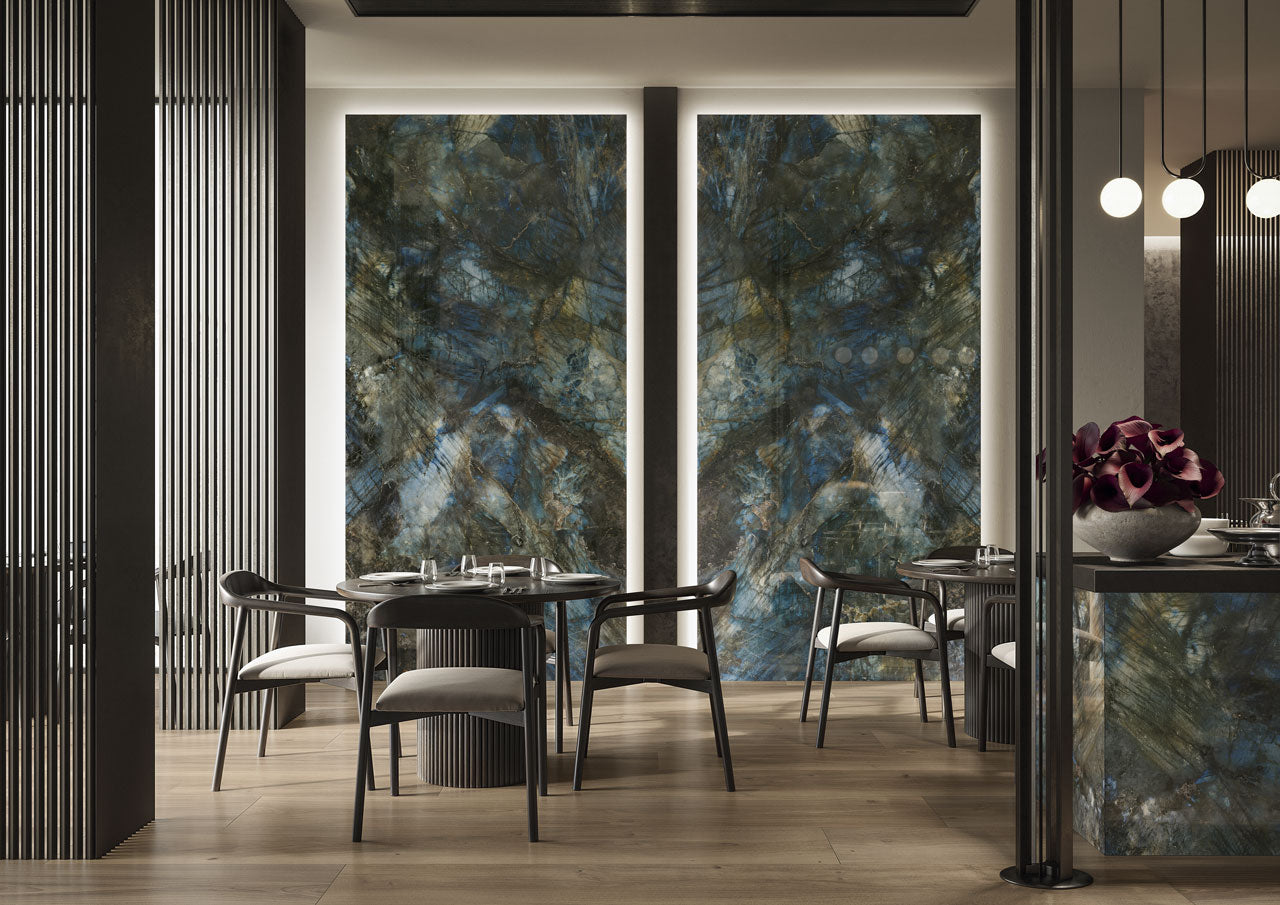 Labradorite Royale Stone Look Porcelain Slab