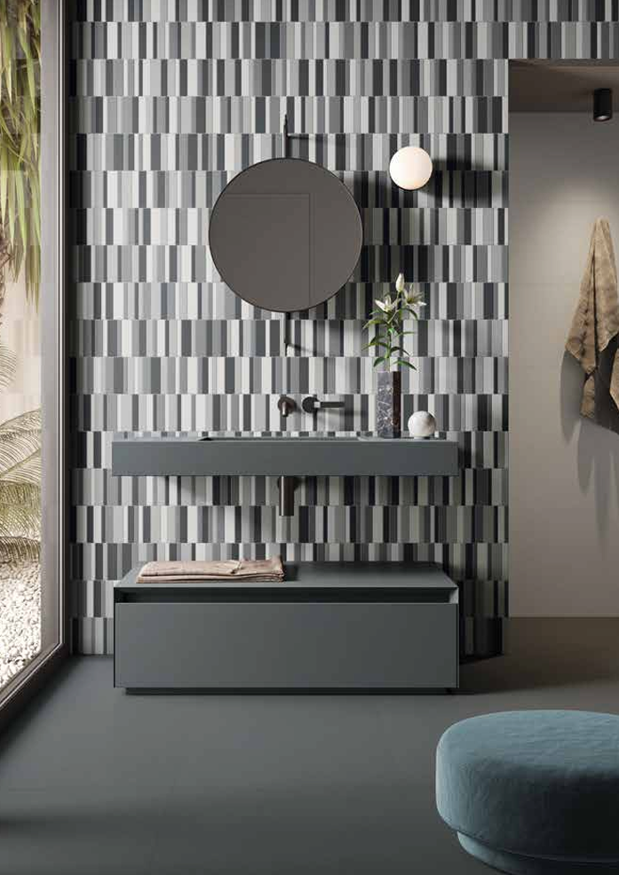 Nuances Nero Concrete Look Porcelain Tile