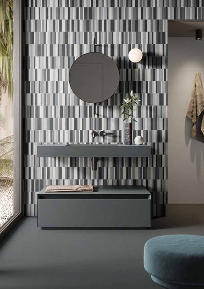 Nuances Nero Concrete Look Porcelain Tile
