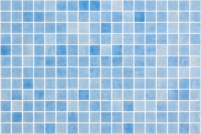 Aqualuxe Nieve Azul Celeste Mosaic Tile