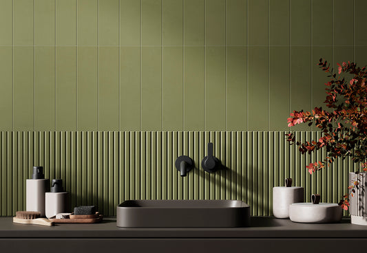 Torcello Olive Subway Tile