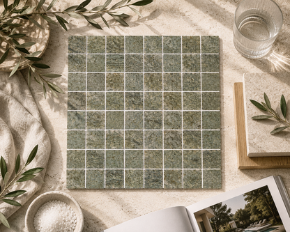 Aqualuxe Penta Bali Stone Matte Mosaic Tile
