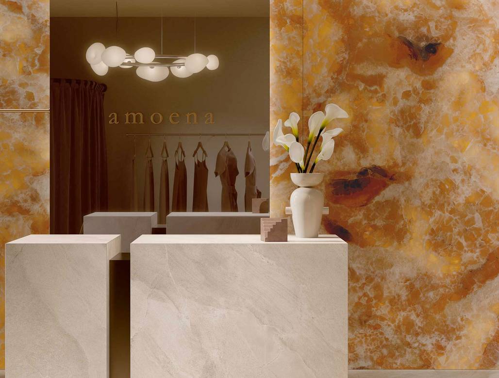 Starlit Stone Look Porcelain Slab