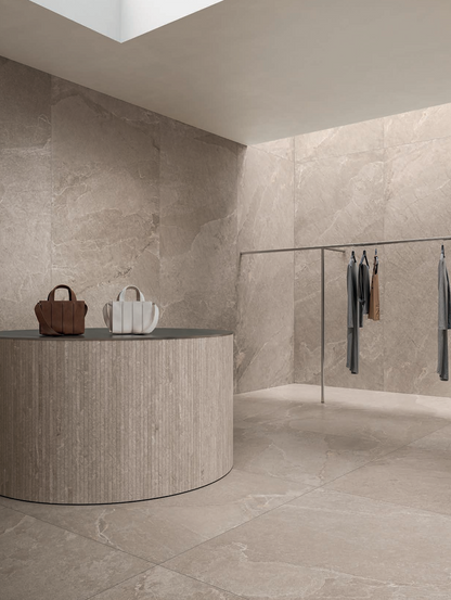 Ardesia Taupe Natural Stone Porcelain Tile