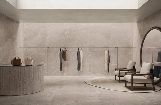 Ardesia Taupe Natural Stone Porcelain Tile