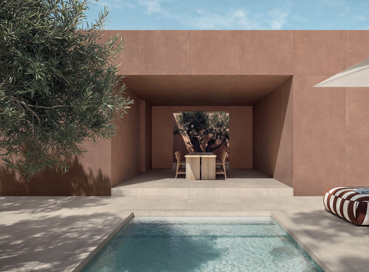 Concrete Terrecotta Porcelain Concrete Look Tile