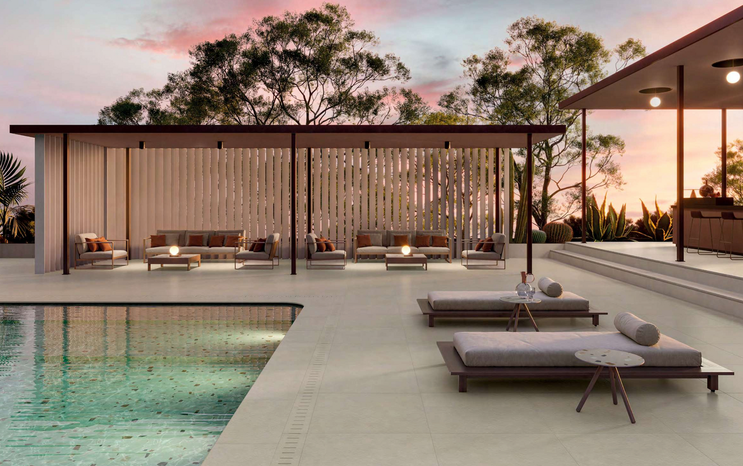 Nuances Tortora Concrete Look Porcelain Tile