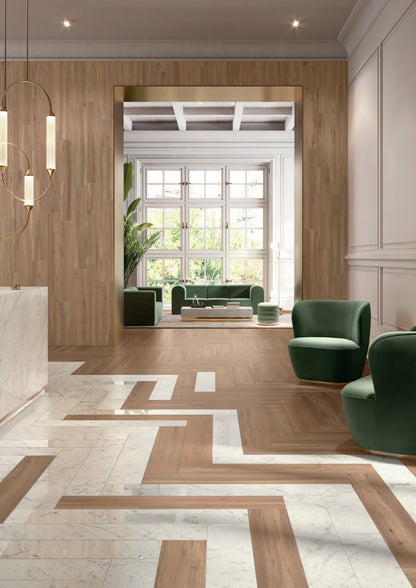 Allure Olmo Ambre Timber Look Porcelain Tile