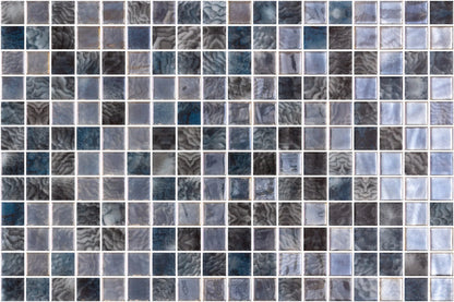 Aqualuxe Arrecife Iridis Grey Mosaic Tile