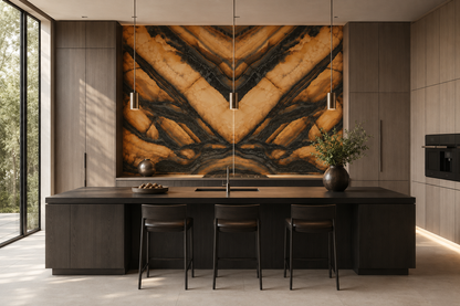 Tiger Stone Look Porcelain Slab