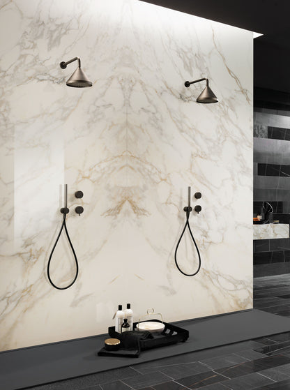 Porceluxe Calacatta Gold Marble Look Porcelain Slab