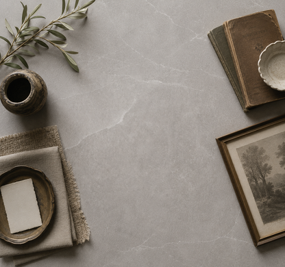 Shale Greige Natural Stone Porcelain Tile