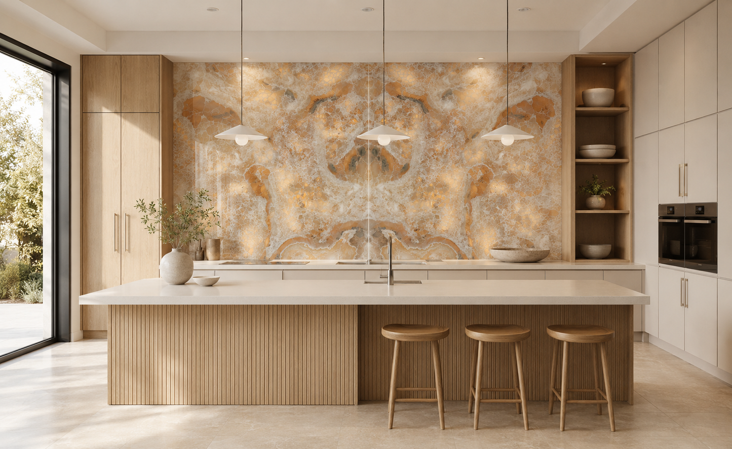 Starlit Stone Look Porcelain Slab