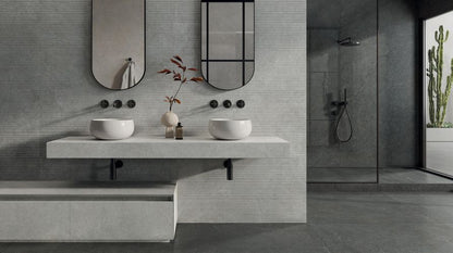 Limestone Grey Natural Stone Porcelain Tile