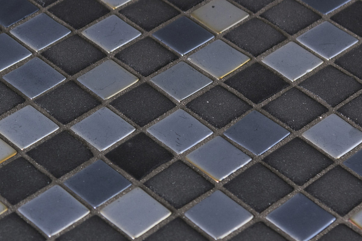 Aqualuxe Opalo Negro Mosaic Tile