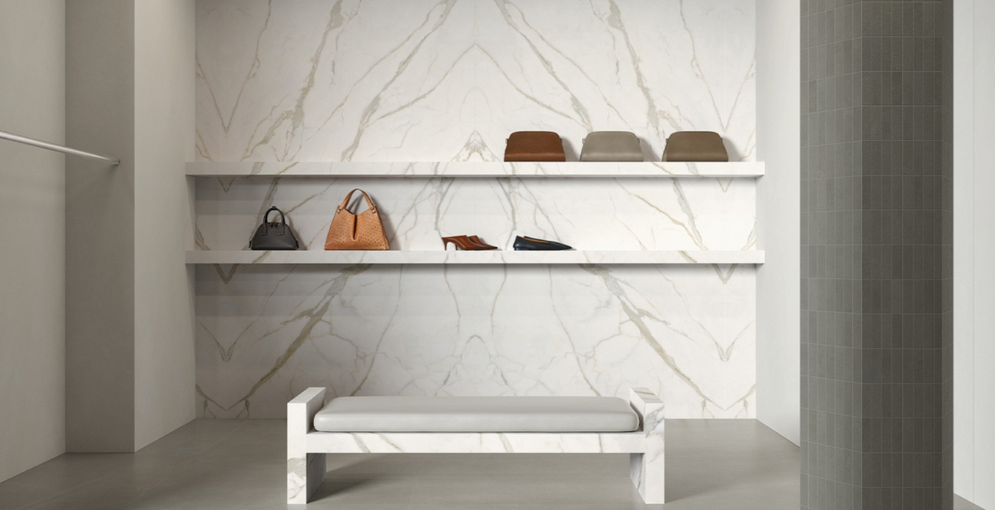 Porceluxe Porcelain Slab Calacatta Top