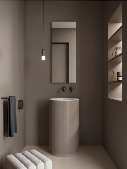 Nuances Marrone Concrete Look Porcelain Tile
